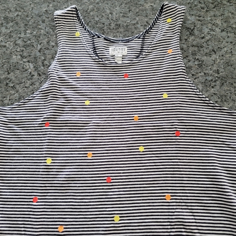 Striped top ESPRIT vintage tank